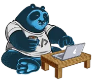 Blue Panda als Softwareentwickler